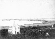 Фотография «Платоновская и Карантинная гавань, Свято-Николаевский храм, вид с Николаевского бульвара», конец XIX века