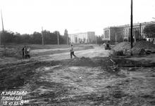 Курортная площадь. Фото А. Корченова. 19 октября 1965 г.