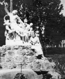 Одесса. Скульптура «Лаокоон». 1951 г.