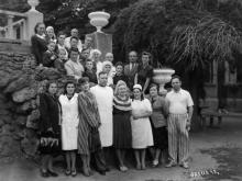 В санатории ВВС, Одесса, 1949 г.