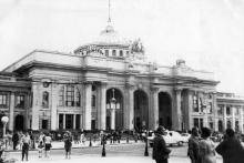 Одесский железнодорожный вокзал. 1964 г.