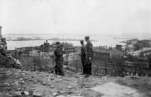 Одесса. Вид на порт. 1942 г.