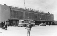 Одесский аэровокзал. 1964 г.