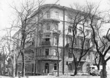 Дом б. Гальперсона по ул. Чичерина, 45, 1911-1912, арх. С.С. Гальперсон. Одесса, 1980-е гг.