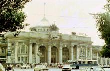 Одесский вокзал, 1989 г.