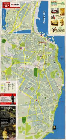 План города в издании «Одесса: карта города, музеи, достопримечательности». 2009 г.