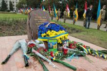 В Одессе заложен памятный камень на месте Мемориала воинам, павшим в АТО