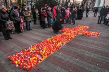 В Одессе зажгли свечу памяти