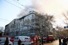 Масштабный пожар в центре Одессы: в городе объявлен траур