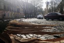 Ветер как стихия: на Одессу обрушился февральский шторм